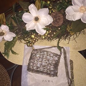 Zara gold chain bag❌price firm❌